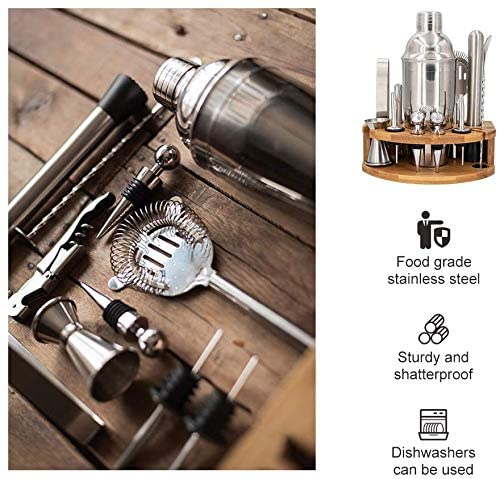 12 Pieces Cocktail Shaker Set